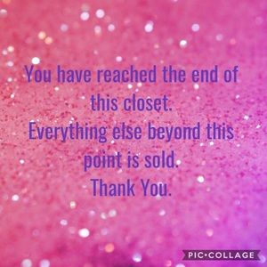 Everything beyond this point is sold